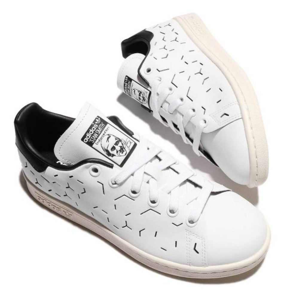 Laser Cut Adidas Stan Smith Sneakers
